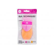 Real Techniques Miracle 2-In-1 Powder Puff  Duo    2Pc Für Frauen (Applicator)