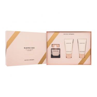 Narciso Rodriguez Narciso Poudrée 50Ml Edp 50 Ml + Body Lotion 50 Ml + Shower Gel 50 Ml Für Frauen  Body Lotion(Eau De Parfum)  