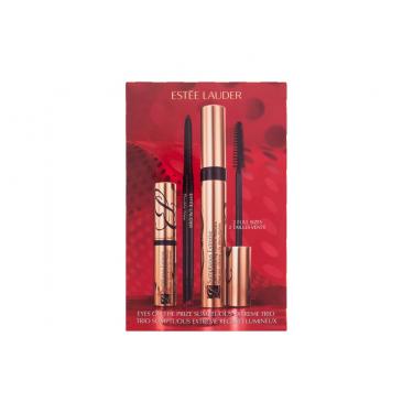 Estée Lauder Eyes on the Prize Sumptuous Extreme Trio   Mascara Sumptuous Extreme 8 ml Extreme Black + Double Wear Infinite Waterproof Eyeliner 1,2 g Blackened Onyx + Mascara Sumptuous Extreme 2,8 ml Extreme Black Eye Pencil  8ml(Mascara) für Frauen