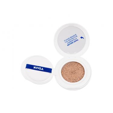 Nivea Cellular Expert Finish 3In1 Care Cushion 15G  Für Frauen  (Makeup) SPF15 01 Hell