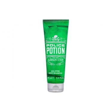 Police Potion      100Ml Für Männer (Shampoo) Absinthe