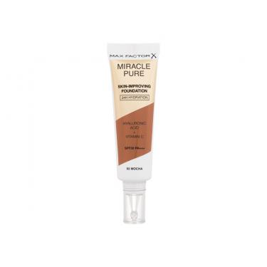 Max Factor Miracle Pure Skin-Improving Foundation 30Ml  Für Frauen  (Makeup) SPF30 93 Mocha