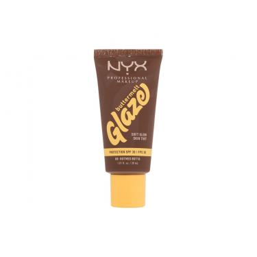 Nyx Professional Makeup Buttermelt 30Ml Glaze Soft Glow Skin Tint  Spf30 (Makeup) Für Frauen  08 Nutmeg Butta