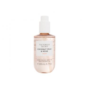 Victoria´s Secret Coconut Milk & Rose Calm Conditioning Body Oil      200ml(Body Oil) für Frauen