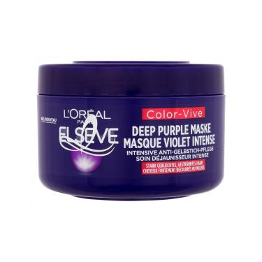 Loreal Paris Elseve Color-Vive      250Ml Für Frauen (Hair Mask) Deep Purple Mask