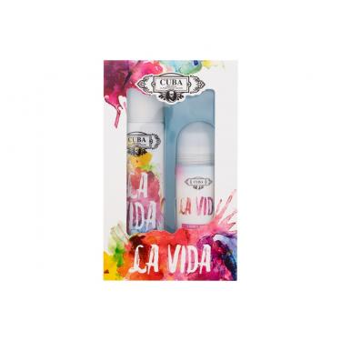 Cuba La Vida  100Ml Edp 100 Ml + Antiperspirant Roll-On 50 Ml Für Frauen  (Eau De Parfum)  