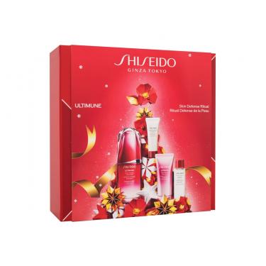 Shiseido Ultimune Skin Defense Ritual 50Ml Serum Ultimune 50 Ml + Clarifying Cleansing Foam 15 Ml + Treatment Softener 30 Ml + Hand Cream Ultimune 40 Ml Für Frauen  Facial Lotion And Spray(Skin Serum)  