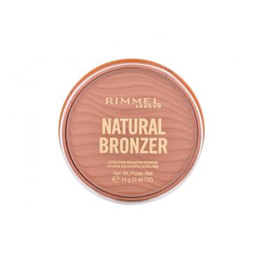 Rimmel London Natural Bronzer Ultra-Fine Bronzing Powder  14G 001 Sunlight   Für Frauen (Bronzer)