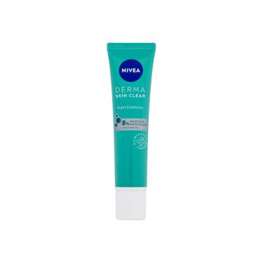 Nivea Derma Skin Clear Night Exfoliator 40Ml  Für Frauen  (Peeling)  