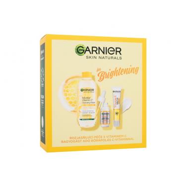 Garnier Skin Naturals Vitamin C   Skin Naturals Vitamin C Brightening Super Serum 30 Ml + Skin Naturals Micellar Vitamin C Cleansing Water 400 Ml + Skin Naturals Vitamin C Daily Uv Spf50 Fluid Invisible 40 Ml Micellar Water 1010000101 30Ml W (Skin Serum) 