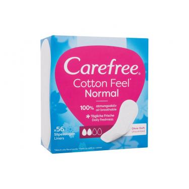 Carefree Cotton Feel      56Pc Für Frauen (Pantyliner) Normal