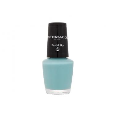 Dermacol Mini Pastel   5Ml 06 Pastel Sky   Für Frauen (Nail Polish)