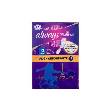 Always Platinum      12Pc Für Frauen (Sanitary Pad) Day & Night