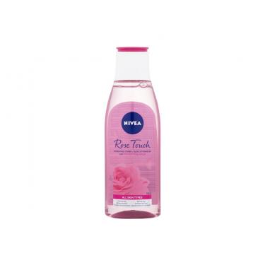 Nivea Rose Touch Hydrating Toner  200Ml    Für Frauen (Facial Lotion And Spray)