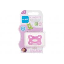 Mam Comfort 1 Silicone Pacifier 1Pc  K  (Soother) 0-2m Pink 