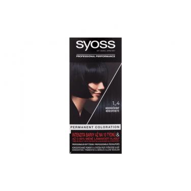 Syoss Permanent Coloration  50Ml  Für Frauen  (Hair Color)  1-4 Blue Black