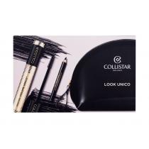 Collistar Volume Unico  13Ml Mascara Volume Unico 13 Ml + Professional Eye Pencil 0,8 G Black + Cosmetic Bag Für Frauen  Cosmetic Bag(Mascara)  Intense Black