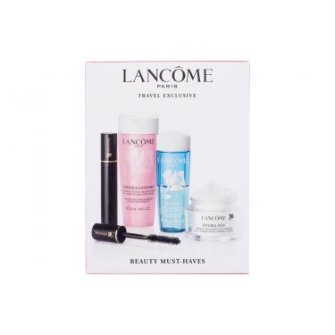 Lancome Beauty Must-Haves Essential Travel Set 50Ml Tonique Confort 50 Ml + Hydra Zen Anti-Stress Moisturising Cream 15 Ml + Mascara Hypnose 2 Ml 01 Noir Hypnotic Black + Make-Up Remover Bi-Facil 30 Ml Für Frauen  Day Cream(Facial Lotion And Spray)  