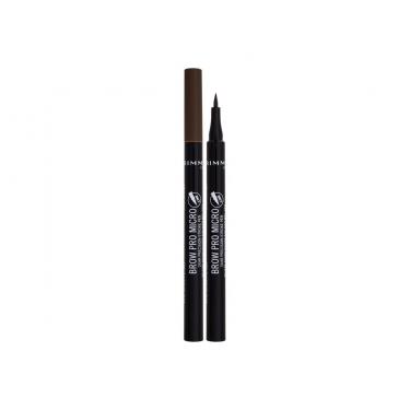 Rimmel London Brow Pro Micro 24Hr Precision-Stroke Pen 1Ml  Für Frauen  (Eyebrow Pencil)  003 Soft Brown