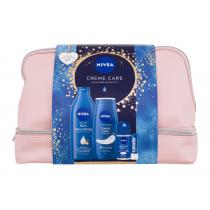 Nivea Creme Care   Body Lotion Rich Nourishing 400 Ml + Shower Gel Creme Care 250 Ml + Antiperspirant Protect & Care 50 Ml + Labello Original 4,8 G + Cosmetic Bag Cosmetic Bag 2620000101 400Ml W (Body Lotion) Skincare Moments