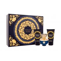 Versace Pour Femme Dylan Blue 50Ml Edp 50 Ml + Body Lotion 50 Ml + Shower Gel 50 Ml Für Frauen  Body Lotion(Eau De Parfum)  