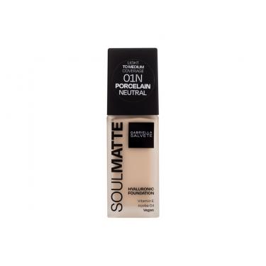Gabriella Salvete Soulmatte 30Ml Hyaluronic Foundation   (Makeup) Für Frauen  01N Porcelain Neutral