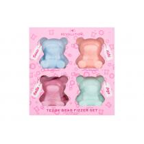 I Heart Revolution Teddy Bear Fizzer Set Bath Bomb Beau 50 G + Bath Bomb Kiki 50 G Necratine Blossom + Bath Bomb Bella 50 G Rose + Bath Bomb Jojo 50 G Citrus 4X50G Dreamy Ocean   Für Frauen (Bath Fizzer)
