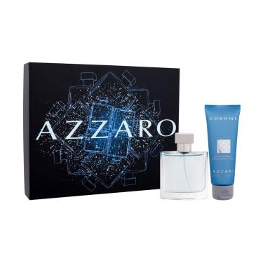 Azzaro Chrome   Edt 50 Ml + Shower Gel 75 Ml Shower Gel Wm00000101 50Ml M (Eau De Toilette)