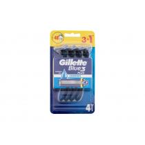 Gillette Blue3      4Pc Für Männer (Razor) Plus Comfort