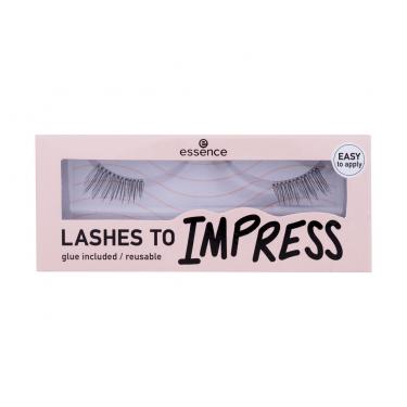 Essence Lashes To Impress 03 Half Lashes 1Pc  Für Frauen  (False Eyelashes)  