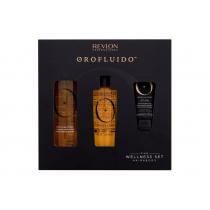 Revlon Professional Orofluido The Wellness Set 100Ml Orofluido Elixir Hair Oil 100 Ml + Orofluido Shampoo 240 Ml + Orofluido Moisturizing Body Cream 50 Ml Für Frauen  Shampoo(Hair Oils And Serum)  