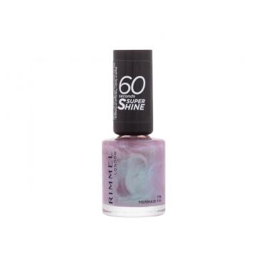 Rimmel London 60 Seconds Super Shine  8Ml 719 Mermaid Fin   Für Frauen (Nail Polish)