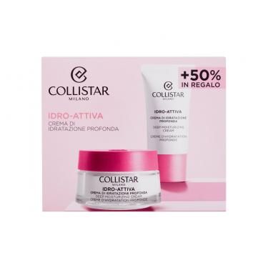 Collistar Idro-Attiva Deep Moisturizing Cream 50Ml Idro-Attiva Deep Moisturizing Cream 50 Ml + Idro-Attiva Deep Moisturizing Cream 25 Ml Für Frauen  (Day Cream)  