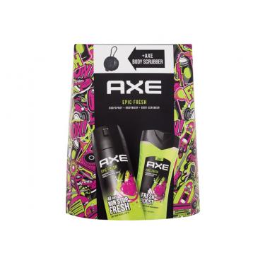 Axe Epic Fresh   Shower Gel 250 Ml + Deodorant 150 Ml + Sponge Deodorant Dn00000101 250Ml M (Shower Gel) 3In1