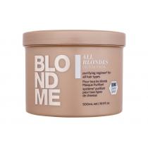 Schwarzkopf Professional Blond Me      500Ml Für Frauen (Hair Mask) All Blondes Detox Mask