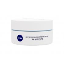 Nivea Refreshing Day Cream 50Ml  Für Frauen  (Day Cream) SPF15 