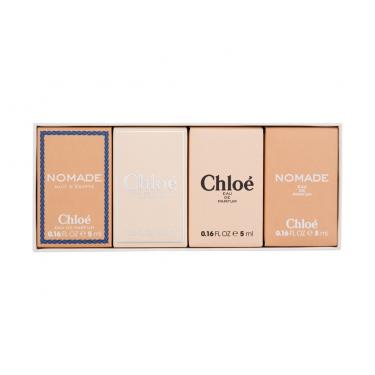 Chloé Mini Set Les Parfums   EDP Nomade Nuit D'Égypte 5 ml + EDP Chloé L'Eau De Parfum Lumineuse 5 ml + EDP Chloé 5 ml + EDP Nomade 5 ml   5ml(Eau de Parfum) für Frauen
