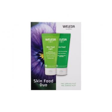 Weleda Skin Food Duo 30Ml Skin Food Face And Body Cream 30 Ml + Skin Food Light Face And Body Cream 30 Ml Für Frauen  Body Cream(Day Cream) Face & Body 