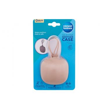 Canpol Babies Silicone Soother Case  1Pc  K  (Soother Case) Beige 