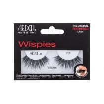 Ardell Wispies 705  1Pc Black   Für Frauen (False Eyelashes)