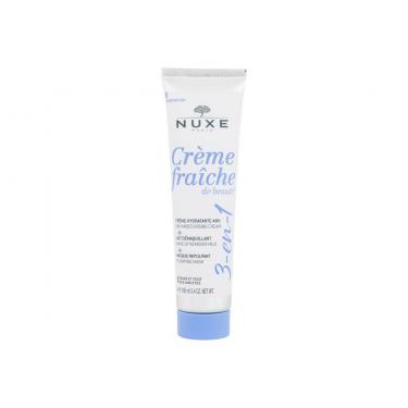 Nuxe Creme Fraiche De Beauté 3-In-1  100Ml   Cream & Make-Up Remover & Mask Für Frauen (Day Cream)