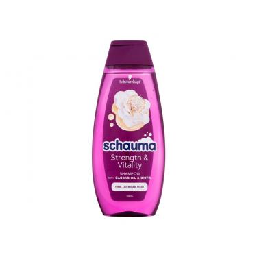 Schwarzkopf Schauma Strength & Vitality Shampoo 400Ml  Für Frauen  (Shampoo)  