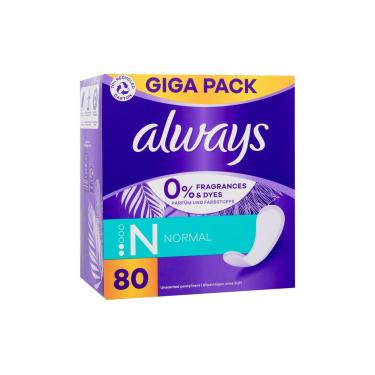 Always Daily      80Pc Für Frauen (Pantyliner) Normal