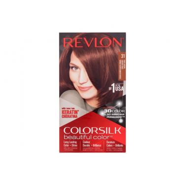 Revlon Colorsilk Beautiful Color  59,1Ml 31 Dark Auburn   Für Frauen (Hair Color)