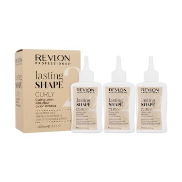 Revlon Professional Lasting Shape Curly Curling Lotion 3X100Ml  Für Frauen  (Waves Styling) Sensitised Hair 2 