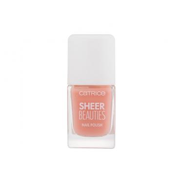 Catrice Sheer Beauties Nail Polish 10,5Ml  Für Frauen  (Nail Polish)  050 Peach For The Stars