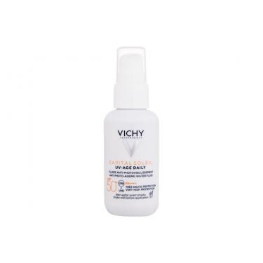 Vichy Capital Soleil Uv-Age Daily Anti Photo-Ageing Water Fluid 40Ml  Für Frauen  (Face Sun Care) SPF50+ 