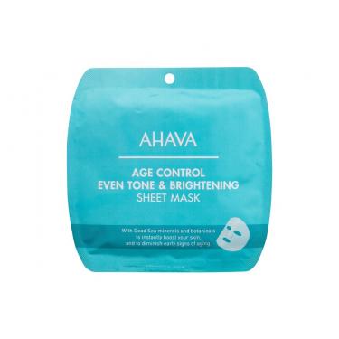 Ahava Age Control      17G Für Frauen (Face Mask) Even Tone & Brightening Sheet Mask