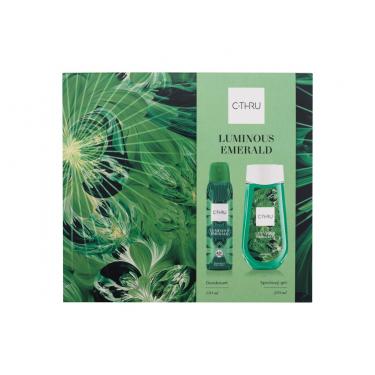 C-Thru Luminous Emerald  150Ml Deodorant 150 Ml + Shower Gel 250 Ml Für Frauen  Shower Gel(Deodorant)  